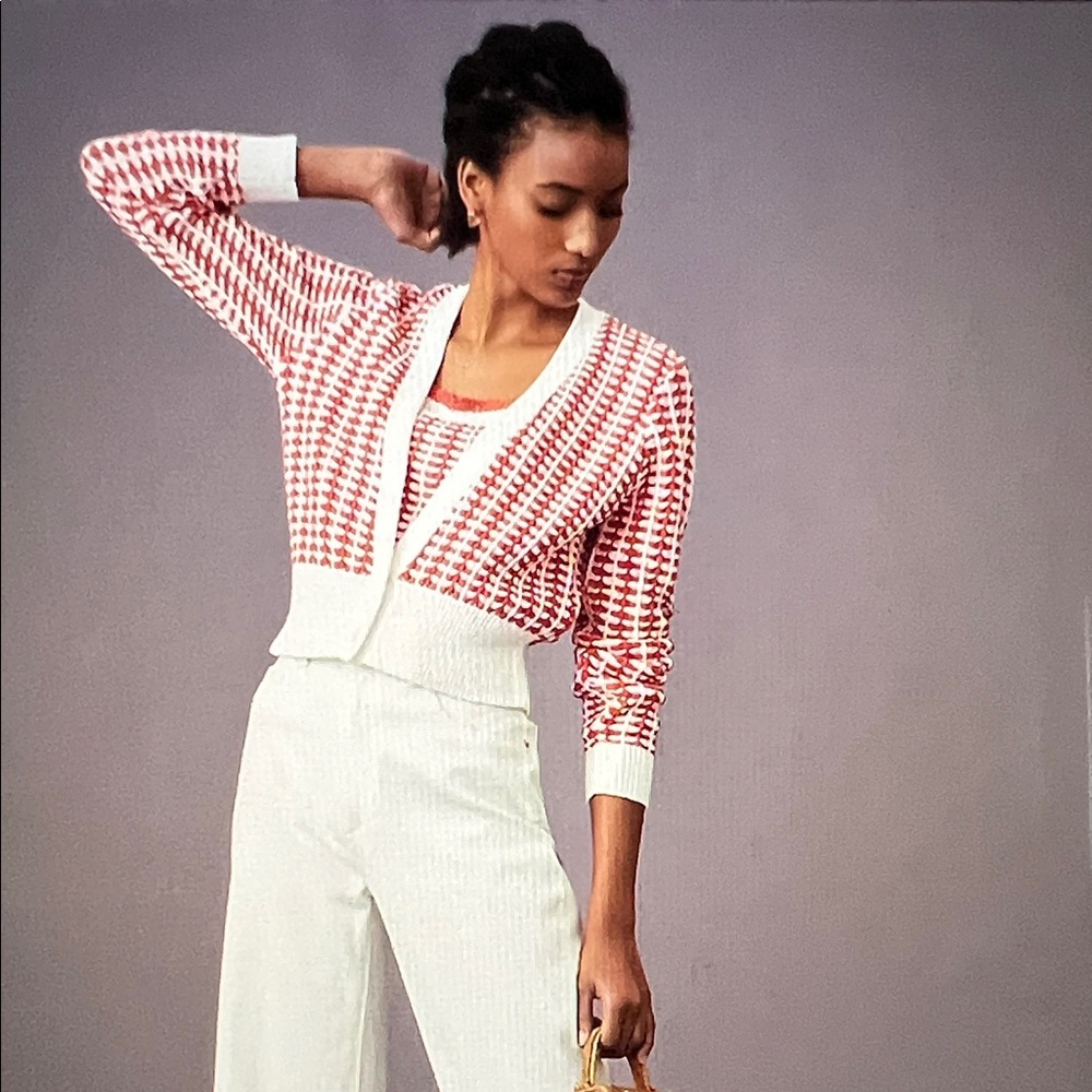 Anthropologie Maeve Bridget Crochet Cardigan